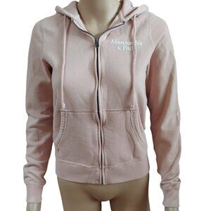 Vintage Abercrombie & Fitch Logo Zip UP Hoody